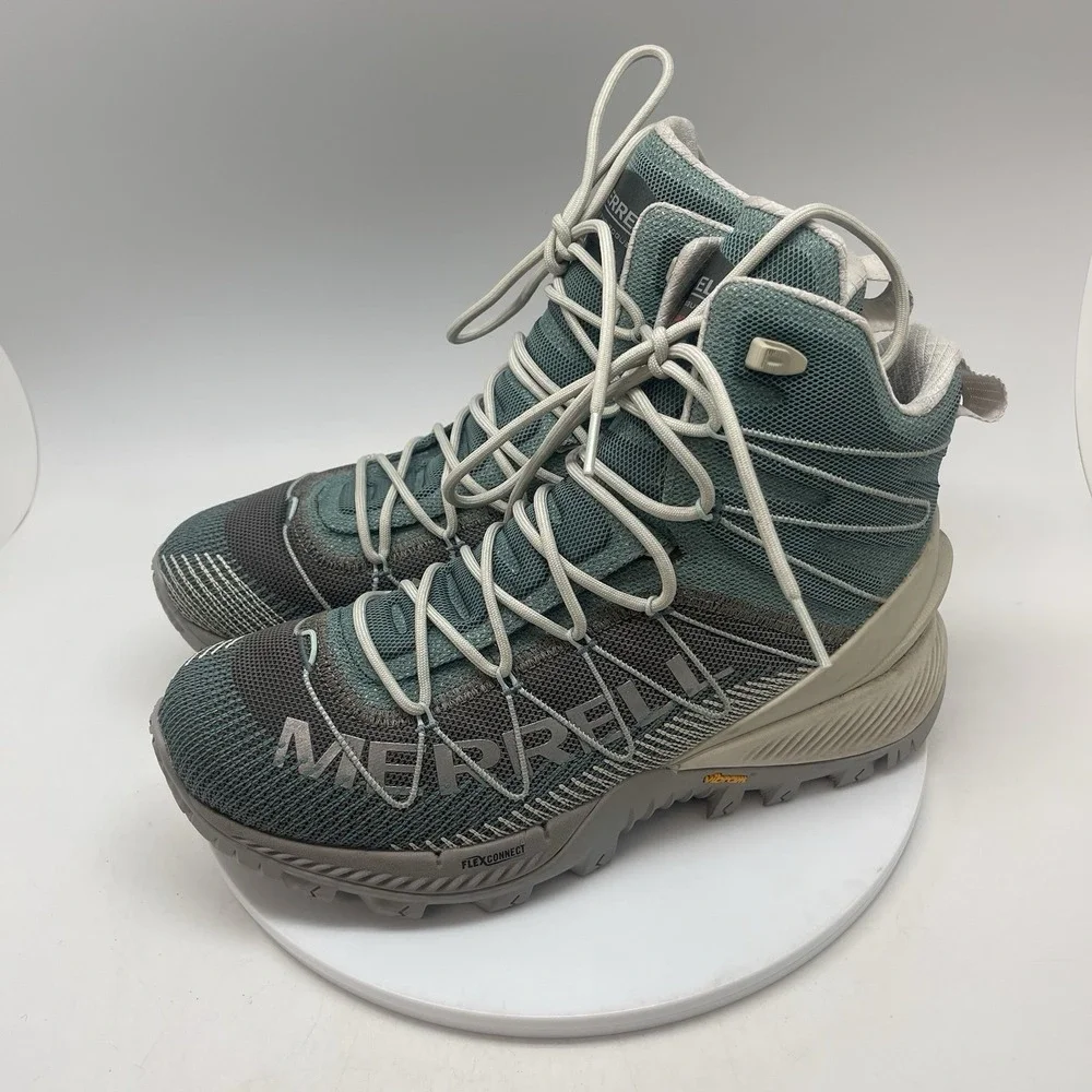 Merrell Thermo Rogue 3 Boots Womens 10 J036450 Blue‎ GTX Waterproof Hiking Shoes